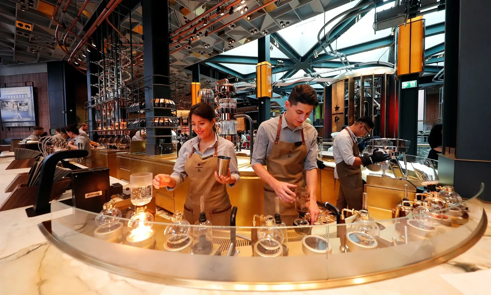 尼科尔直言,目前在美国以外拥有2万2000家分店,未来完全有机会将这一数字翻倍。(法新社档案照) 尼科尔直言,目前在美国以外拥有2万2000家分店,未来完全有机会将这一数字翻倍。(法新社档案照)