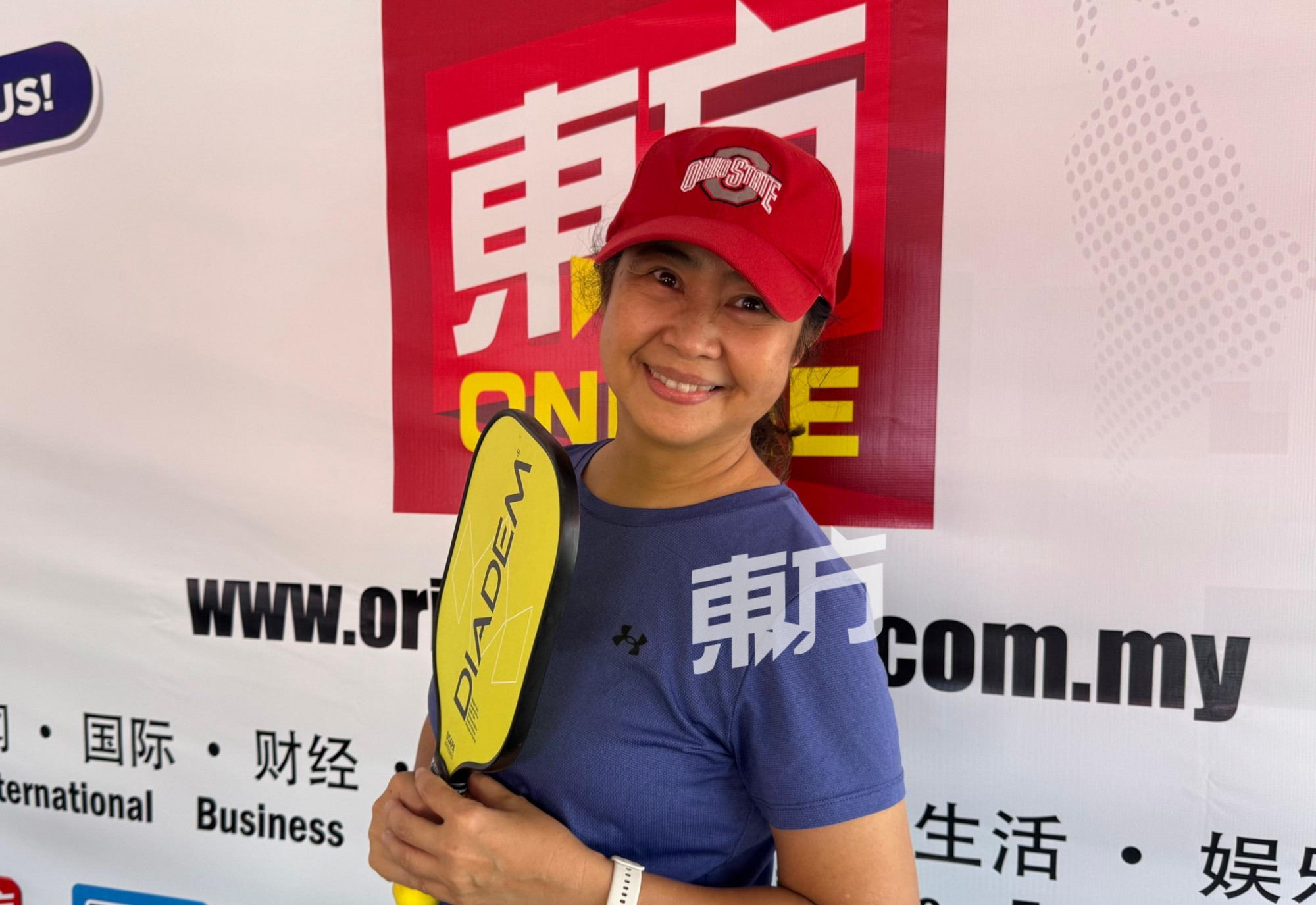 李玉婵希望《东方日报》未来能继续举办匹克球公开赛，向广大民众推广这项健康运动。