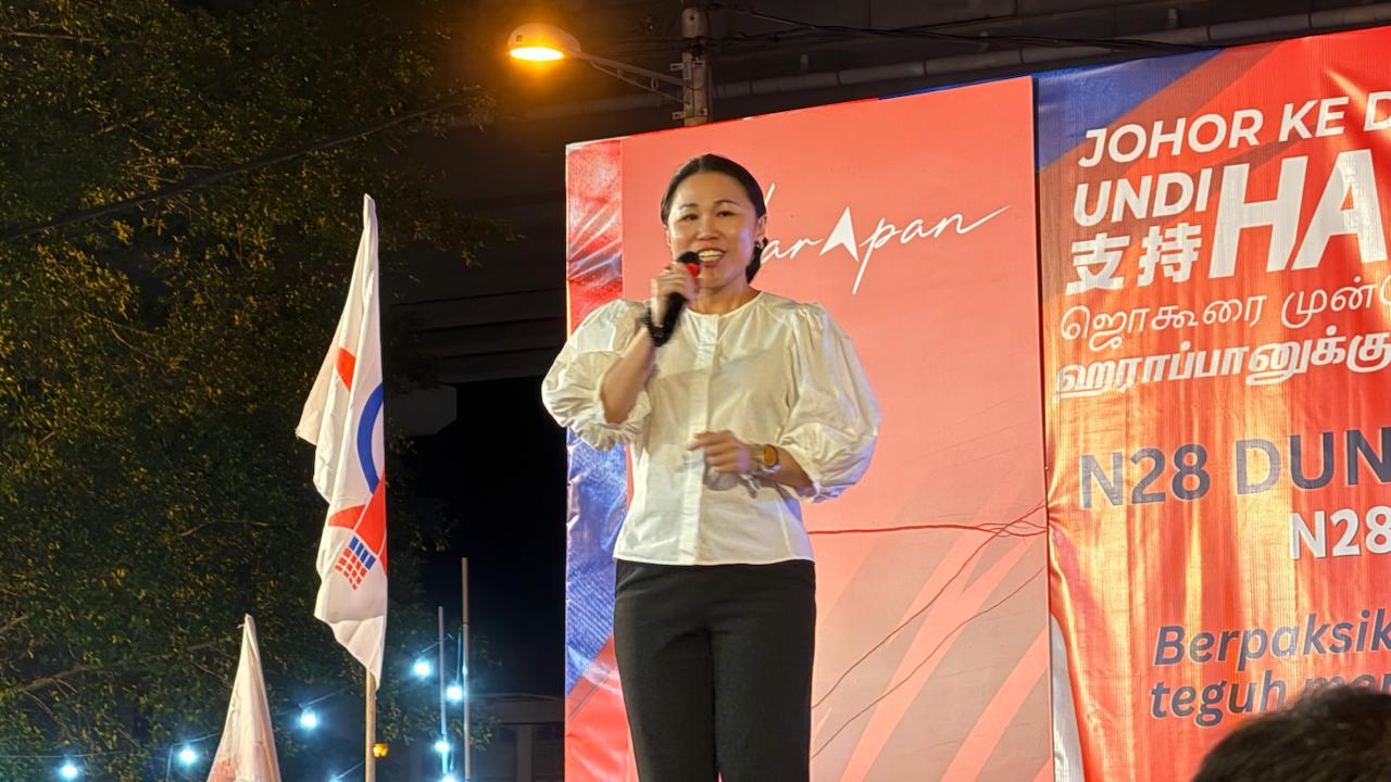 行动党柔州署理主席黄书琪。 行动党柔州署理主席黄书琪。